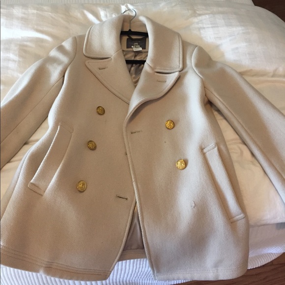 J Crew Pea Coat - Picture 1 of 7
